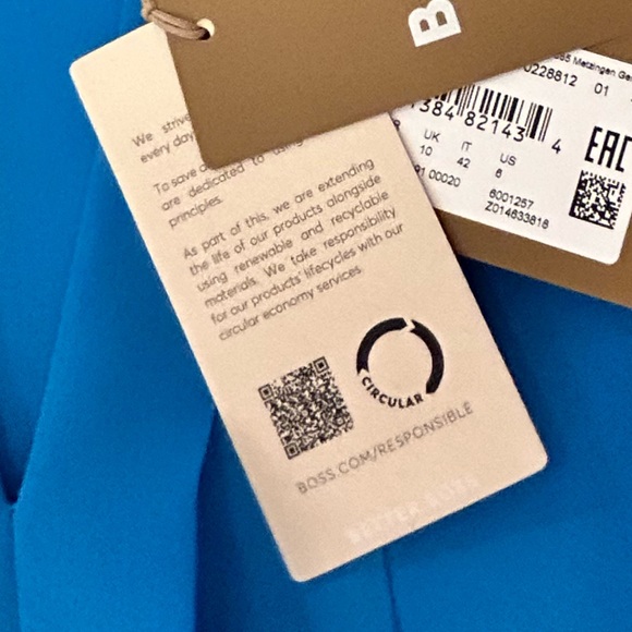 Collarless silk blouse - Picture 3 of 3